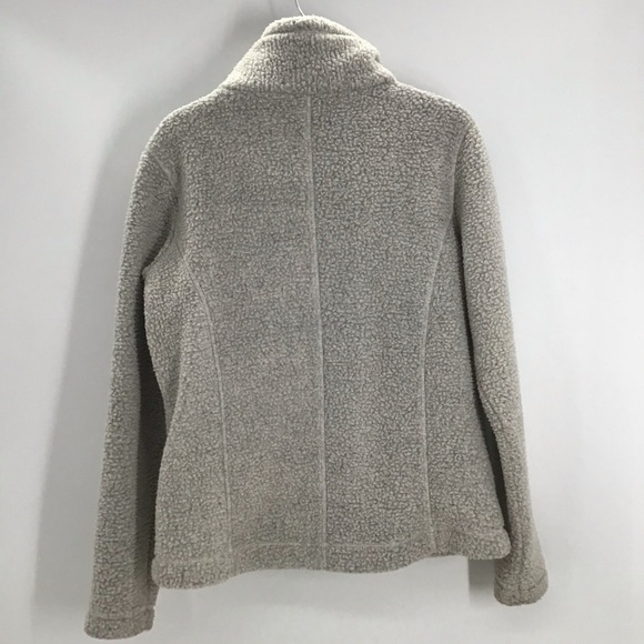 Basin & Range Lily Heavyweight Fleece Jacket Front Zip-Up Stand Collar Size M - Picture 6 of 10